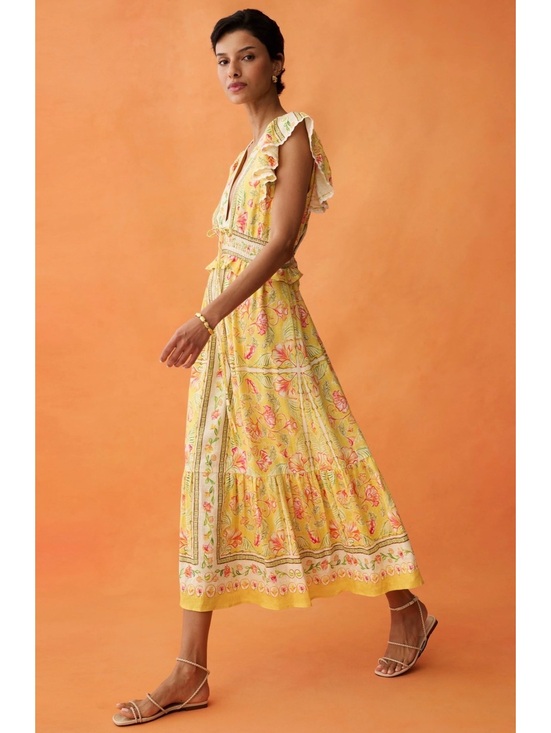 Few Moda Dresses & Skirts - Few Moda Anaya Gardenia Dress Size Small Floral Sundress Sunlit Blooms Women's
